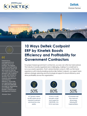 10 Ways Deltek Costpoint  ERP Boosts  Efficiency and Profitability