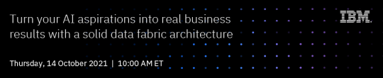 Turn your AI aspirations into real business results with a solid data fabric architecture