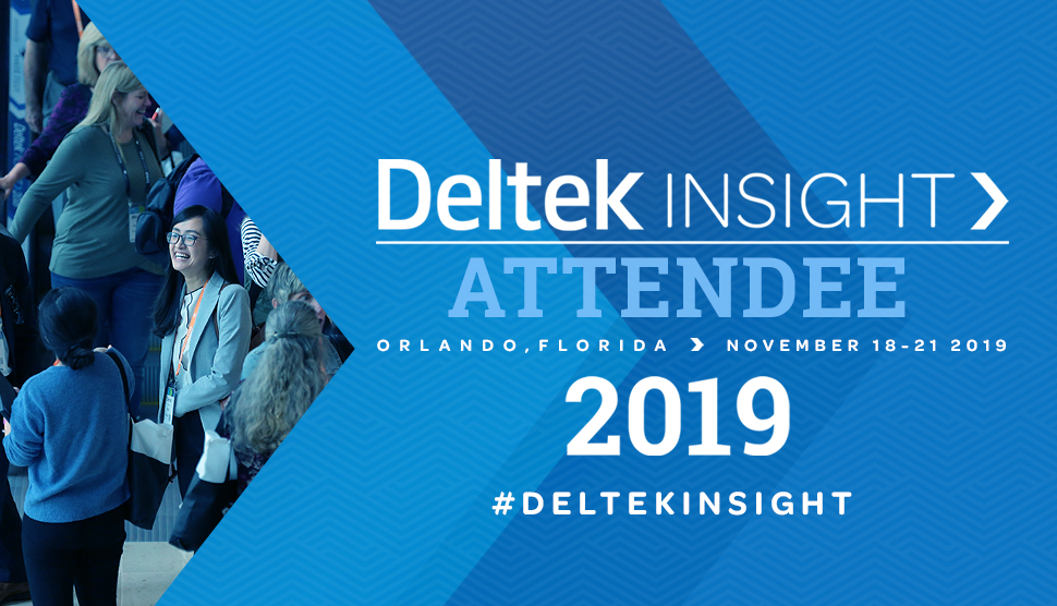 Deltek Insight 2019 Attendee