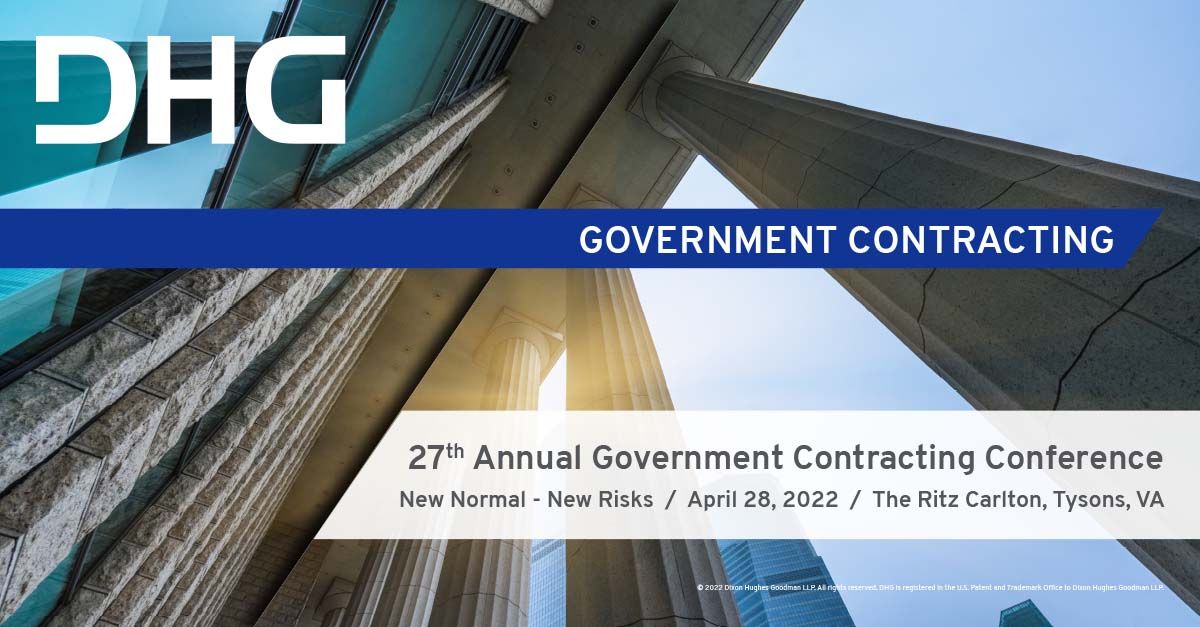 DHG's 27th Annual Government Contracting Conference Deltek