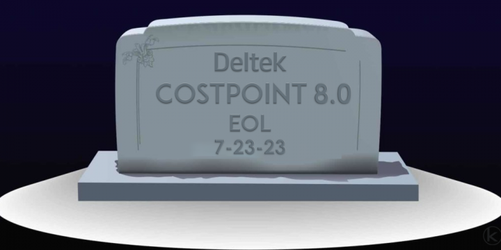 End of Life Software: Why Ignoring Deltek Costpoint 8.0 EOL Timelines is a Bad Idea